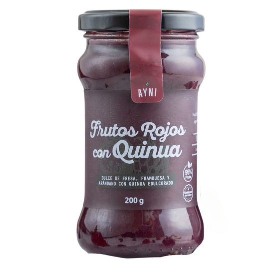 Mermelada de Frutos Rojos con Quinua Ayni 200g