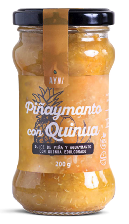 Mermeladas de Piñaymanto con Quinua Ayni 200g