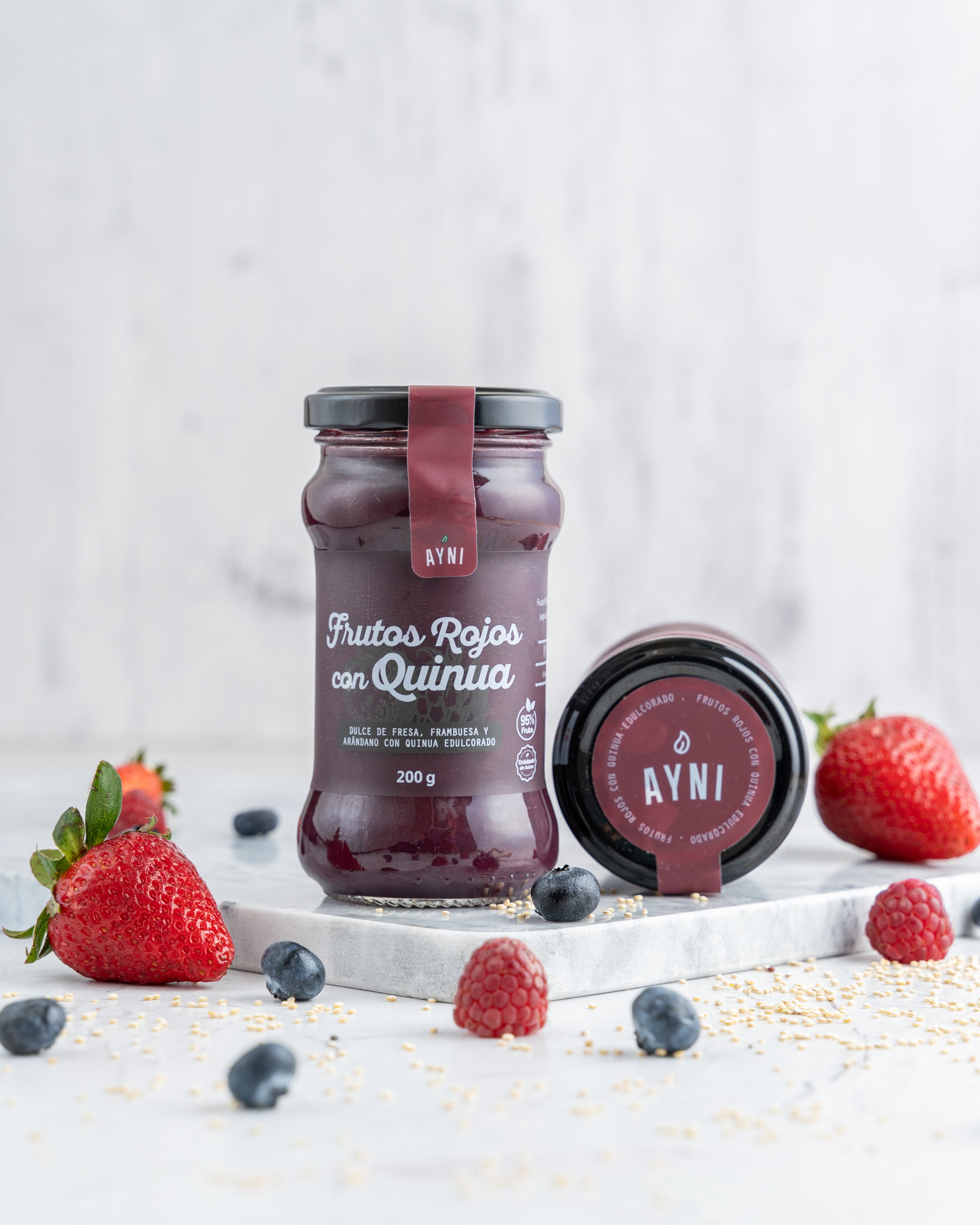 Frasco de mermelada AYNI sin azucar